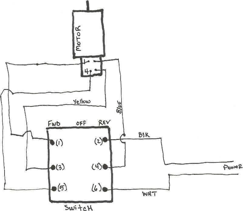 Split phase motor to drum switch | Trap Shooters Forum dayton 3 phase motor wiring diagram wires 