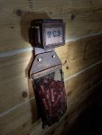 Diamond 8 Leather Single Shell Box Holder